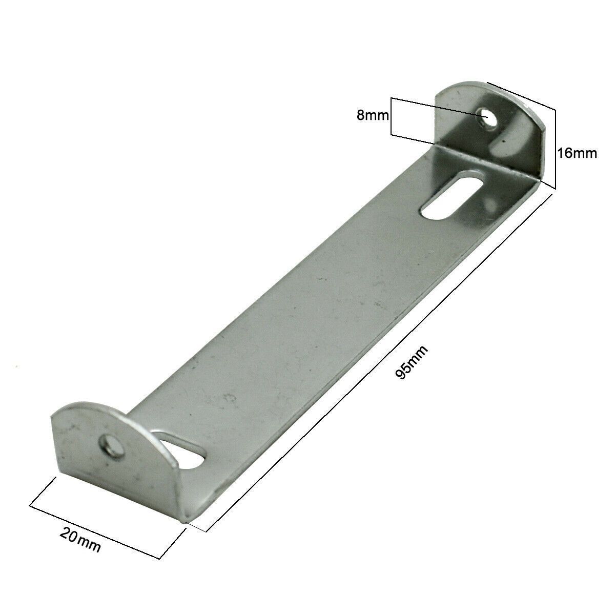 95mm Ceiling Rose Bracket made of iron with a plating finish, designed for hanging chandeliers and light fittings securely.