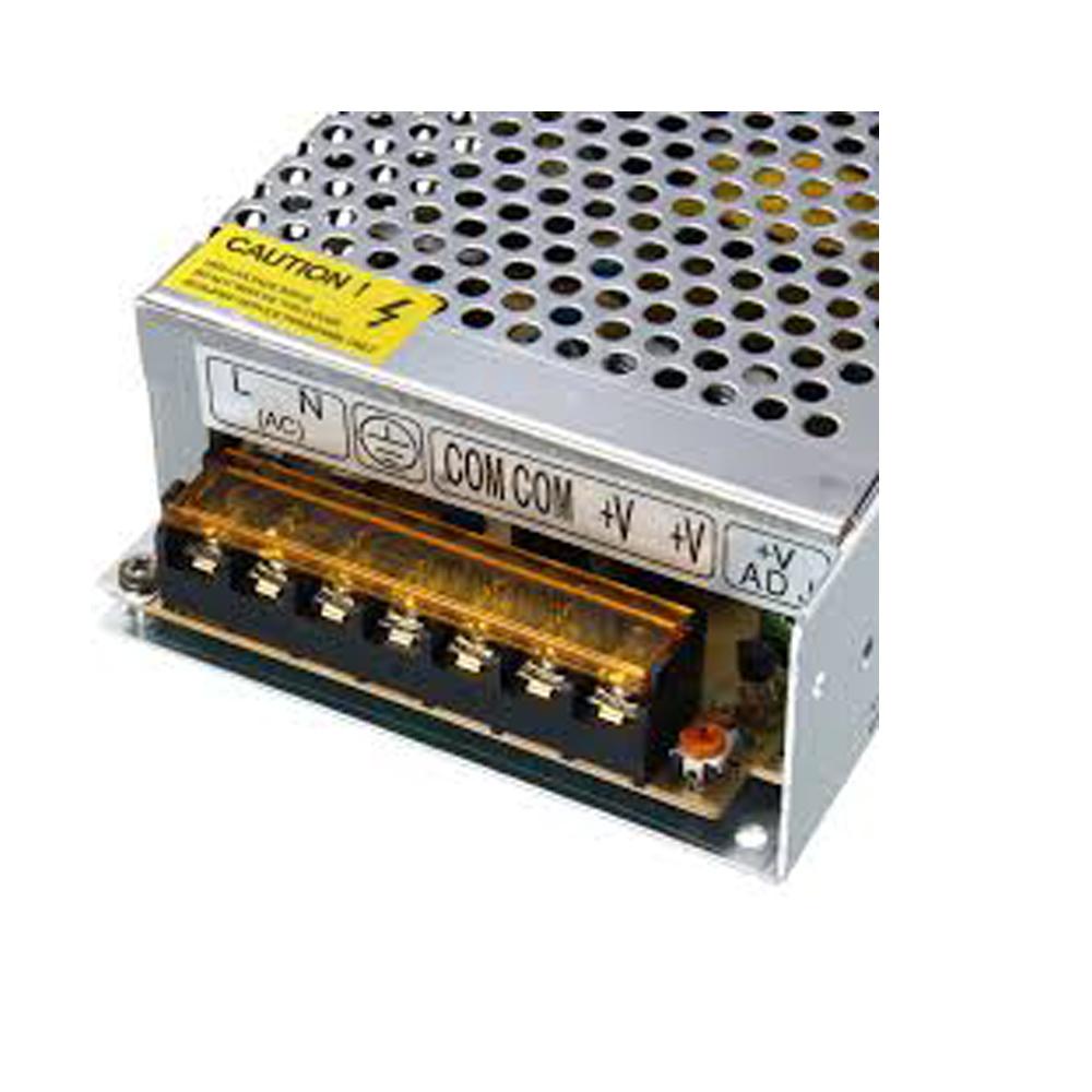 AC 110/220V to DC 24V regulated switching power supply transformer with LED lighting applications.