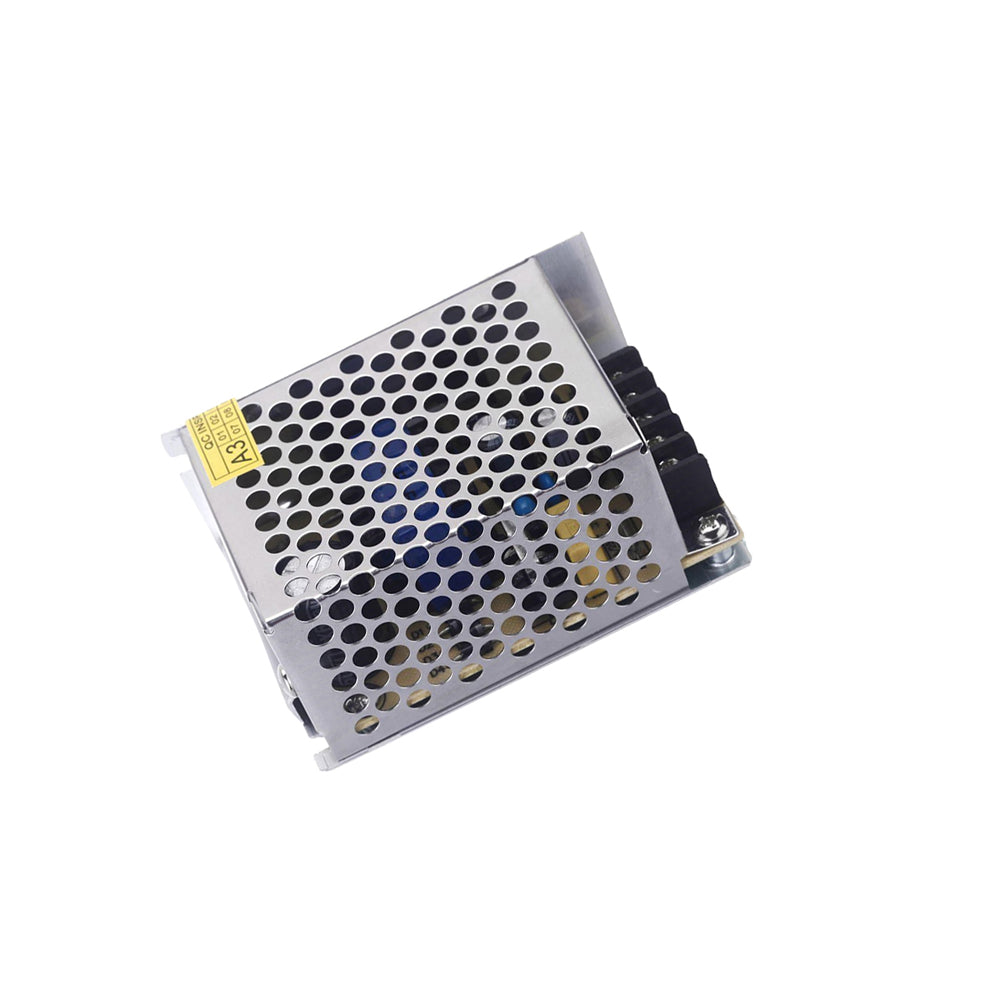 AC to DC transformer converting 100/240V to 12V, suitable for LED lighting applications.