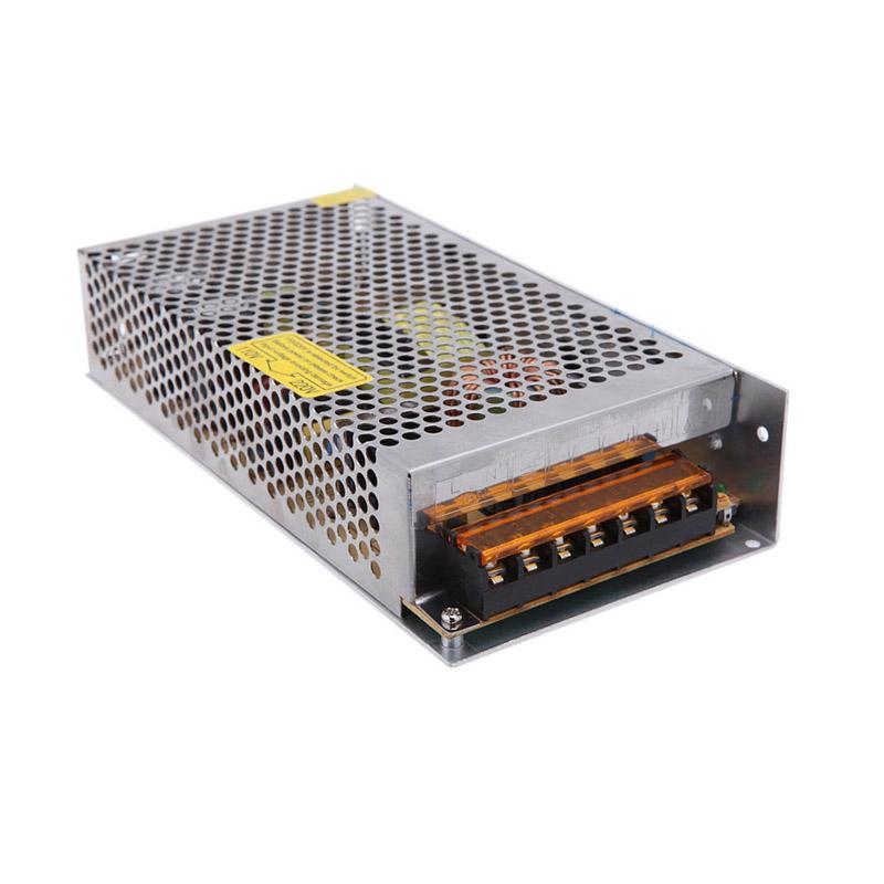 AC 100/240V to DC12V 240W Regulated Switching Power Supply Driver with specifications and safety features highlighted.