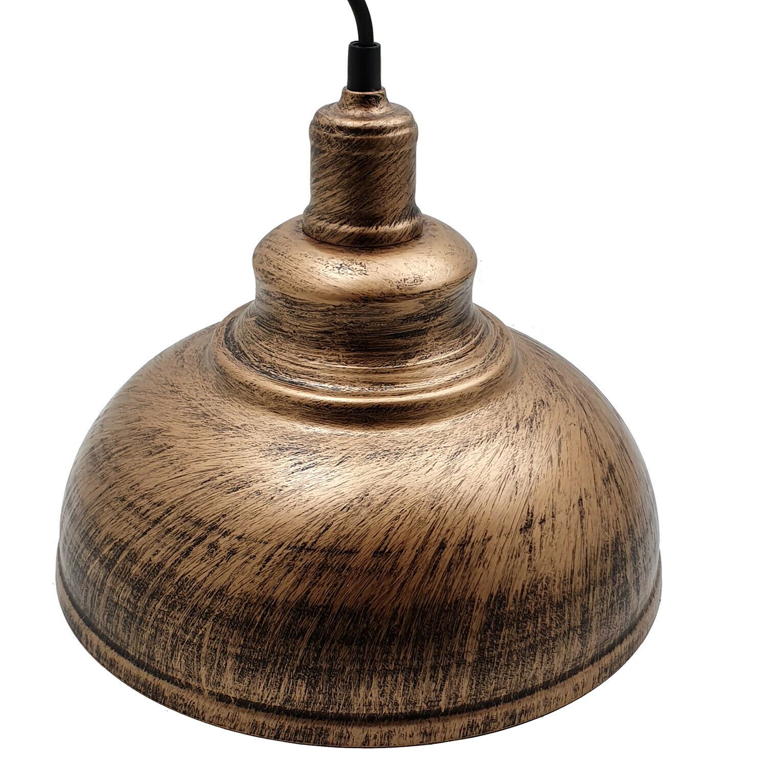 Brushed Copper Loft Industrial Chandelier Ceiling Light Pendant showcasing its elegant design and brushed finish.