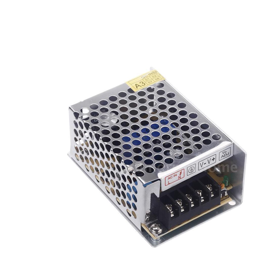 DC 5V 4A 20W power supply switch converter with input voltage options and LED compatibility.