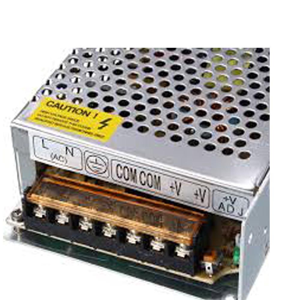 DC 5V LED Switching Power Supply with specifications and features highlighted.