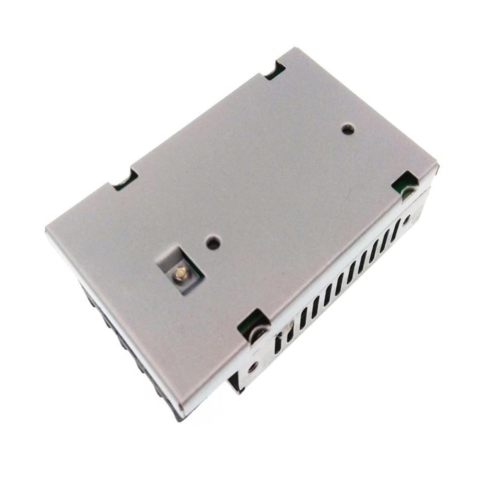 DC12V 24W IP20 Small Universal Regulated Switching Power Supply with LED lights connected.