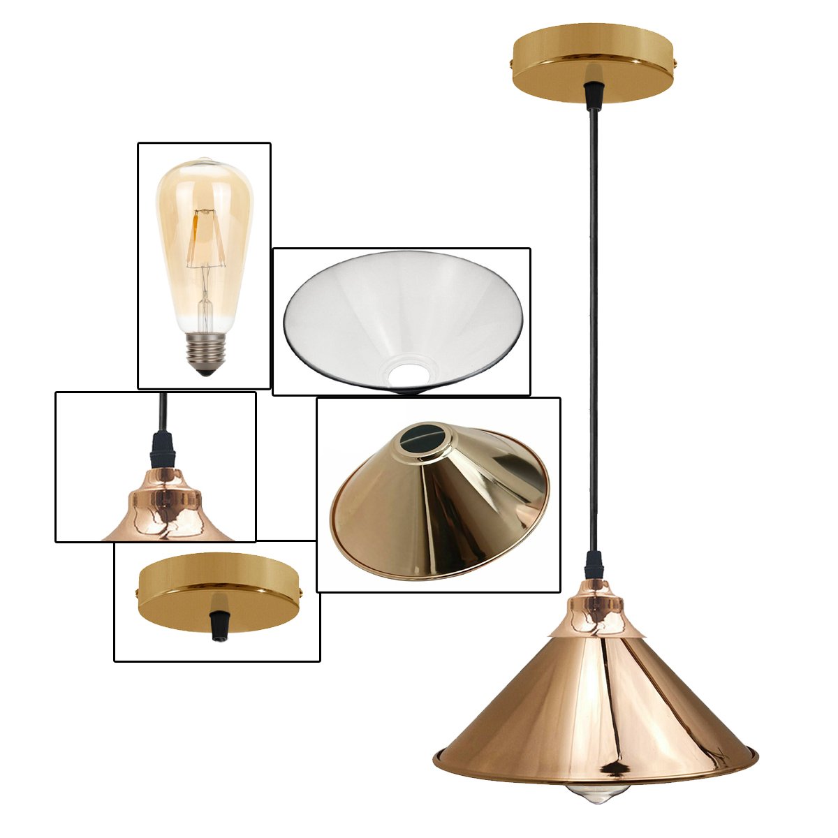 Elegant French Gold Pendant Light with adjustable design, perfect for modern interiors.