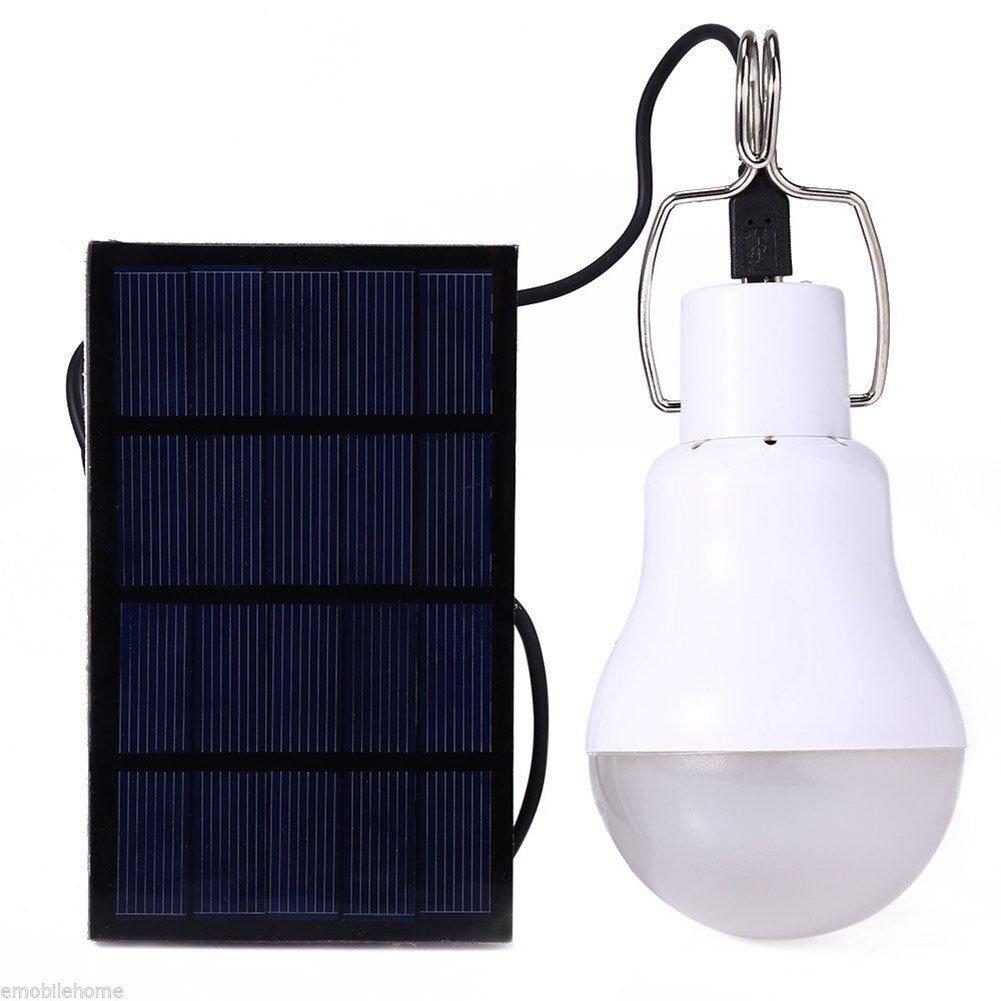 High Quality LED Solar Energy Lamp with solar panel and bright LED lights, designed for outdoor use.