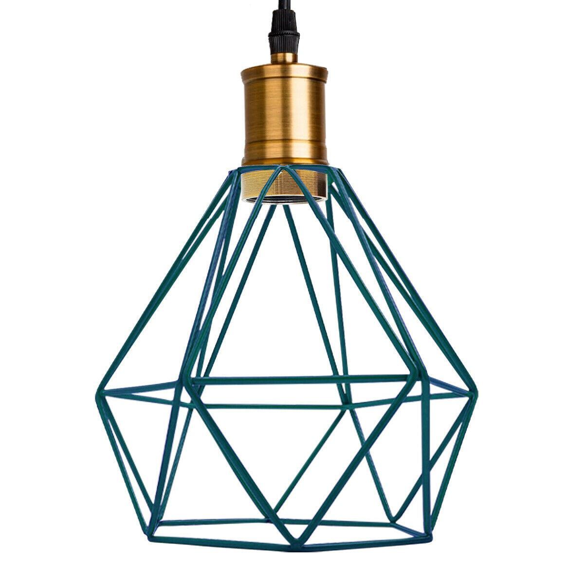 Industrial Retro style 3-Light Pendant lights with adjustable cords in various colors, showcasing a unique design suitable for home and commercial use.