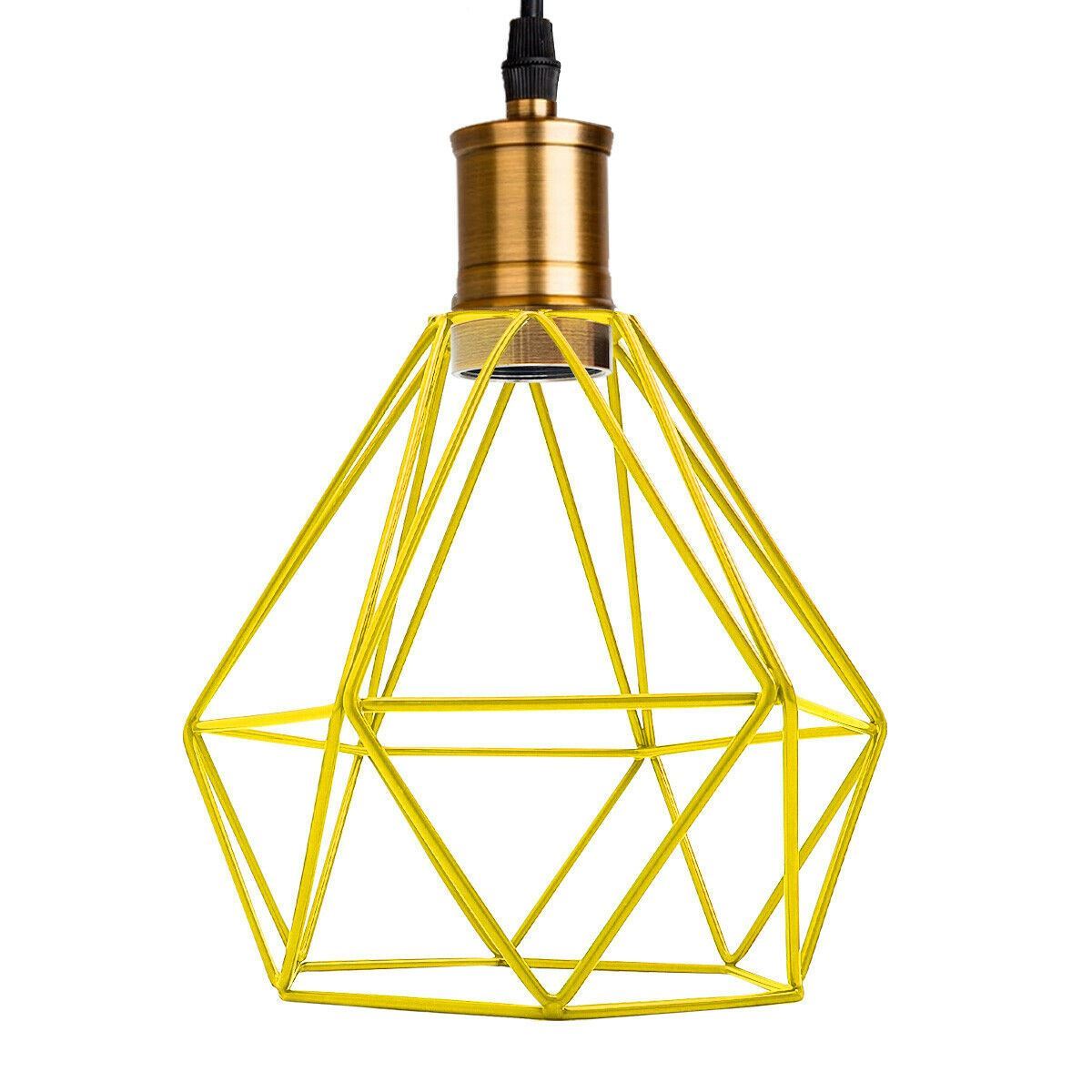 Industrial Retro style 3-Light Pendant lights with adjustable cords in various colors, showcasing a unique design suitable for home and commercial use.