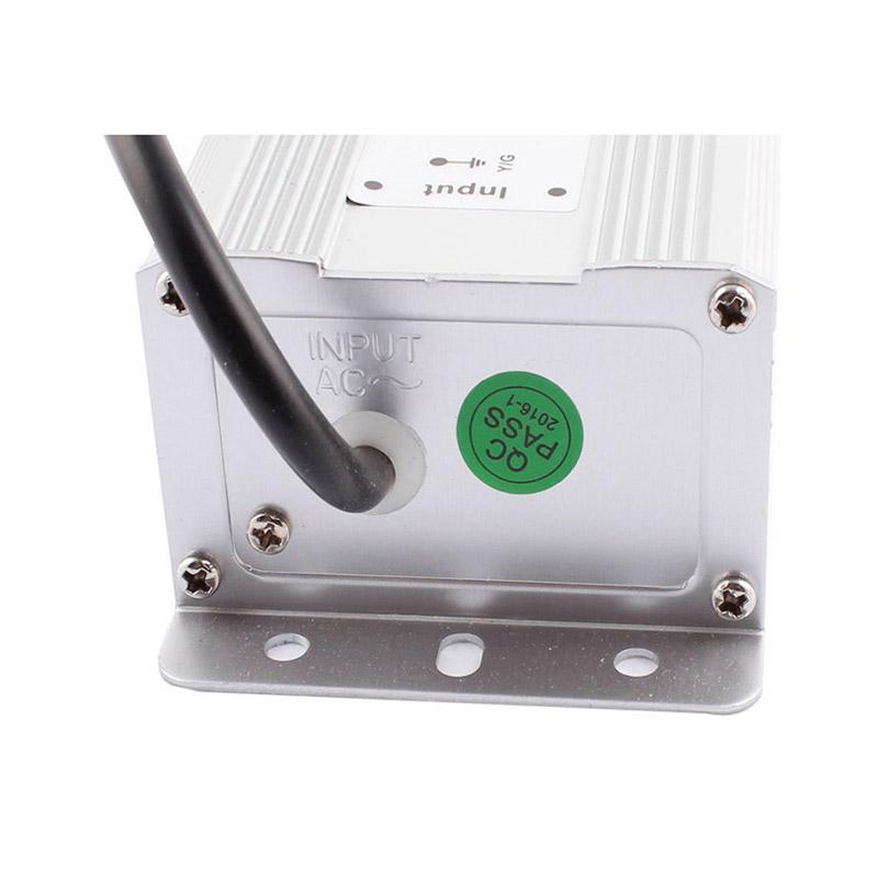 IP67 DC 24V 100W LED Driver Power Supply with waterproof casing, designed for outdoor use and equipped with safety features.