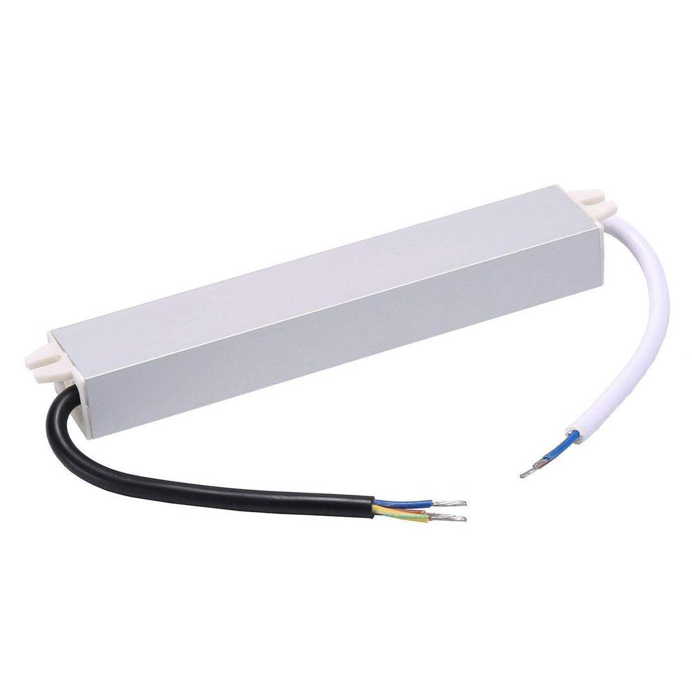 IP67 DC 24V 24W LED Driver Power Supply with waterproof casing and multiple protection features.