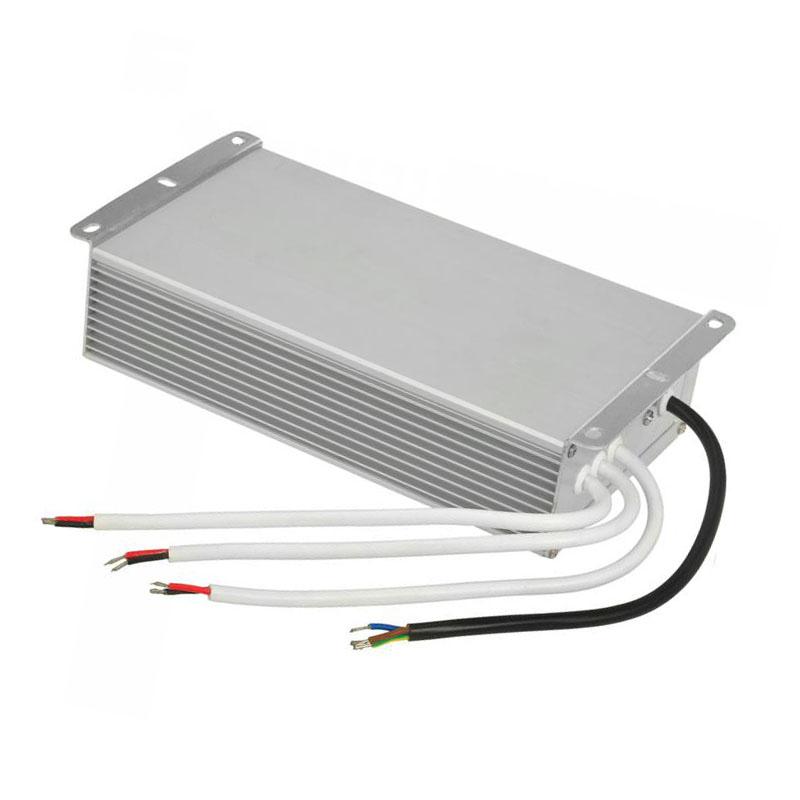 IP67 Waterproof LED Transformer 12V, showcasing its robust design and waterproof features, ideal for outdoor lighting applications.