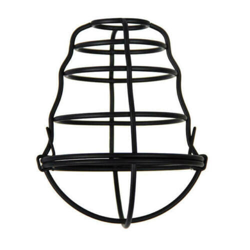 Modern Retro Wire Frame Ceiling wire cage made of durable iron, showcasing a vintage industrial design suitable for various lighting types.