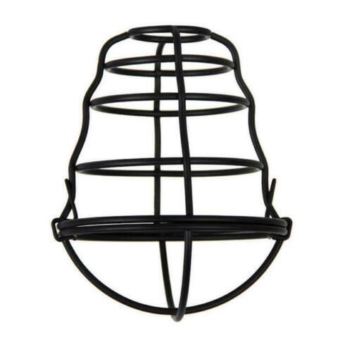 Modern Retro Wire Frame Ceiling wire cage made of durable iron, featuring a vintage industrial design suitable for various light fixtures.