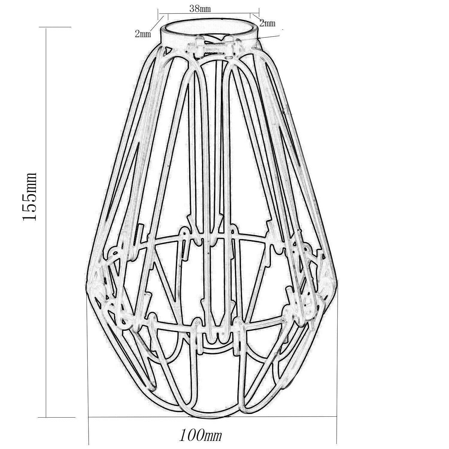 Retro pendant lighting with a wire cage shade in red, showcasing a vintage industrial design suitable for various home interiors.