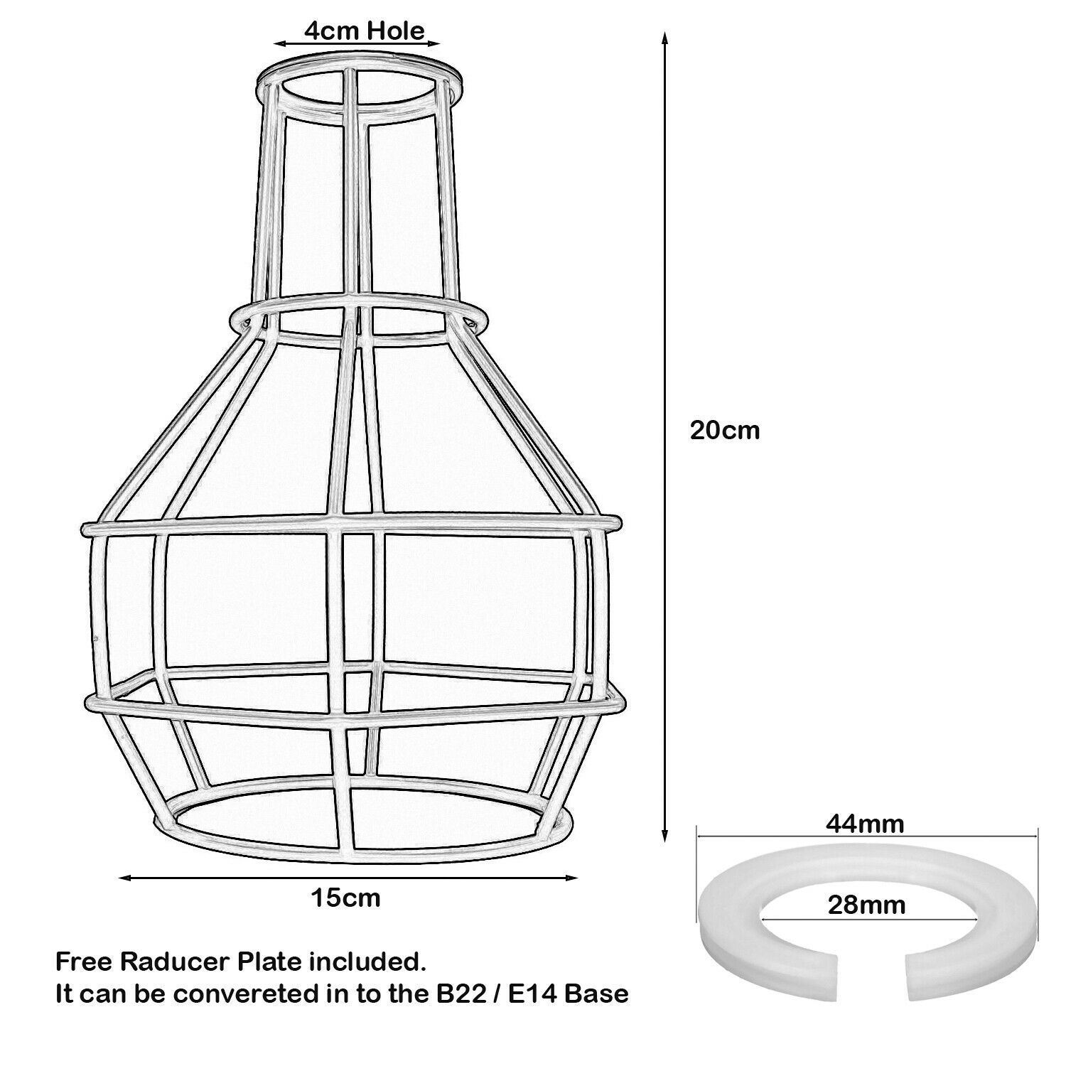 Retro pendant lighting with a wire cage shade in red, showcasing a vintage industrial design suitable for various home interiors.