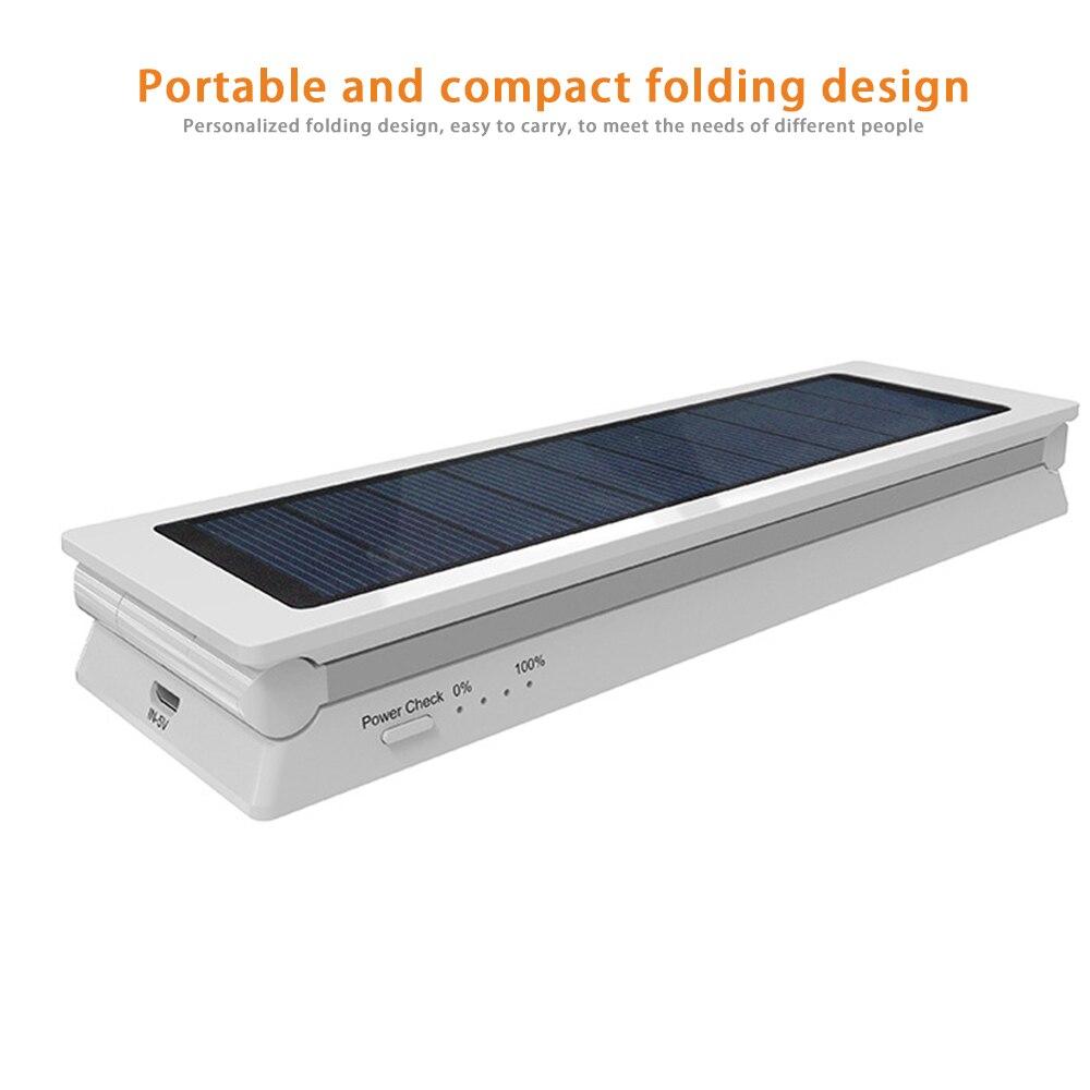 USB Adjustable Wireless Charging Desk Lamp with solar panel and touch switch, showcasing its foldable design and modern aesthetic.