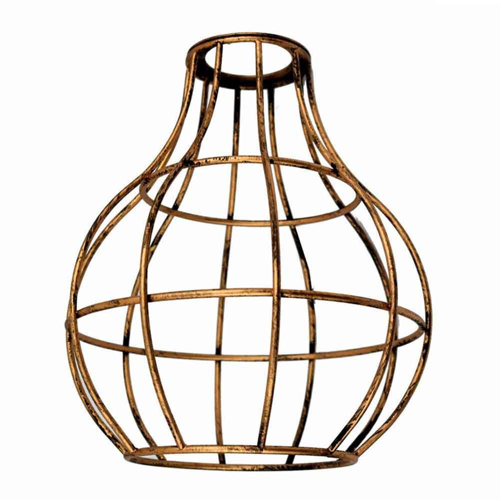 Vintage Modern Industrial Retro Light Wire Cage in various colors, showcasing its unique design and urban aesthetic.