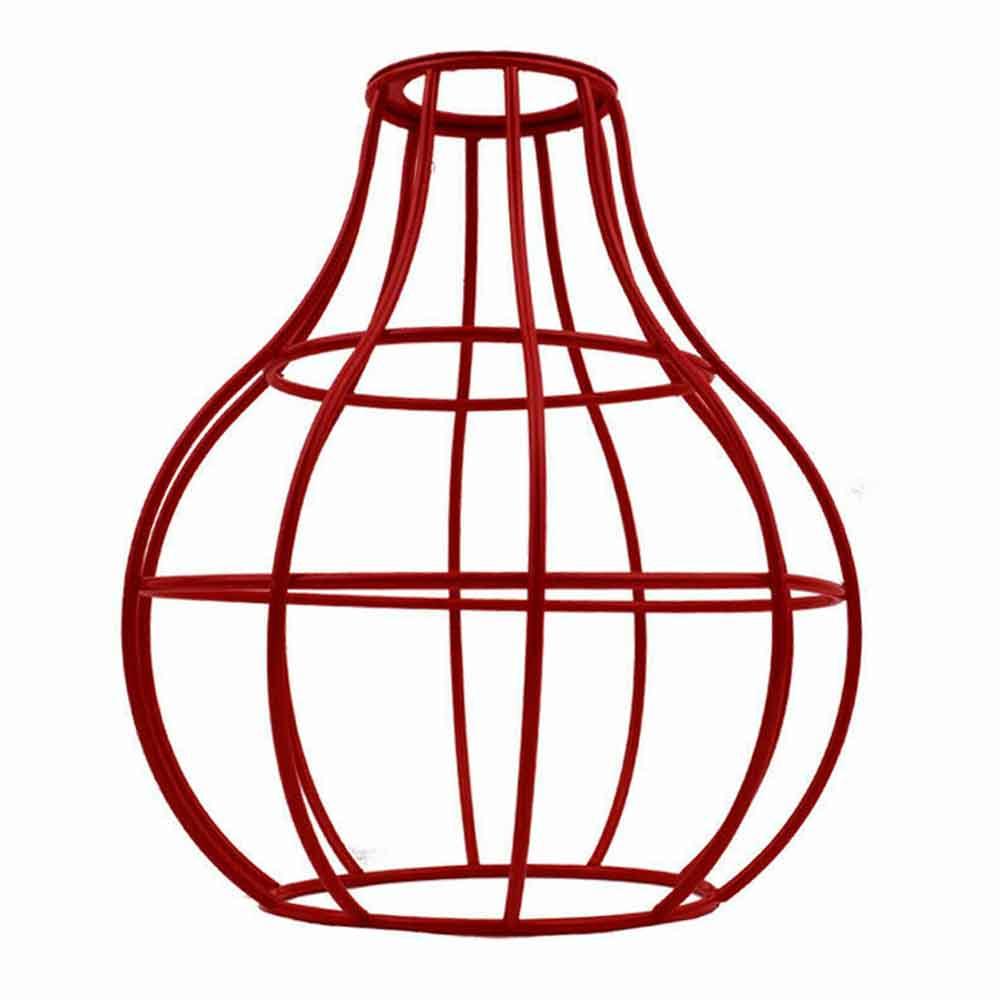 Vintage Modern Industrial Retro Light Wire Cage in various colors, showcasing its unique design and urban aesthetic.