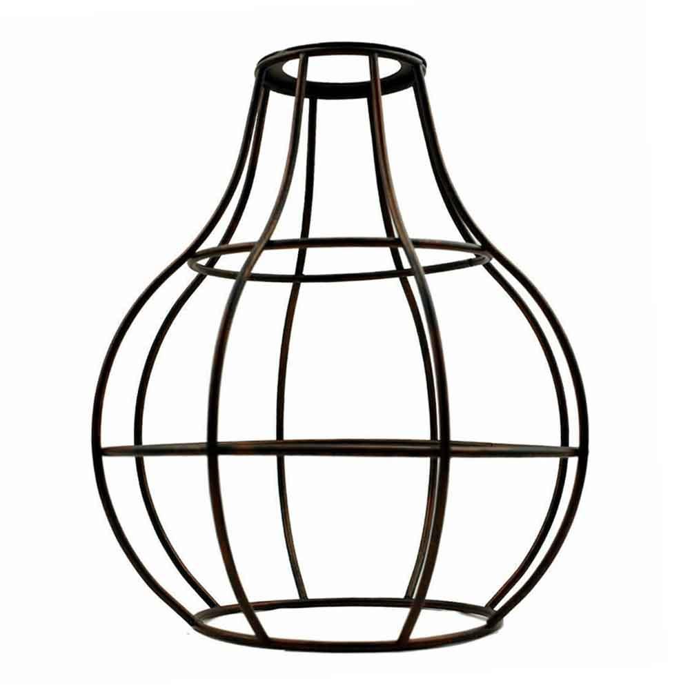 Vintage Modern Industrial Retro Light Wire Cage in various colors, showcasing its unique design and urban aesthetic.