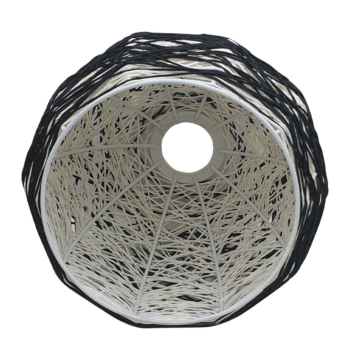 Woven Pendant Lamp featuring a rattan and vine design, perfect for adding a natural touch to any room.