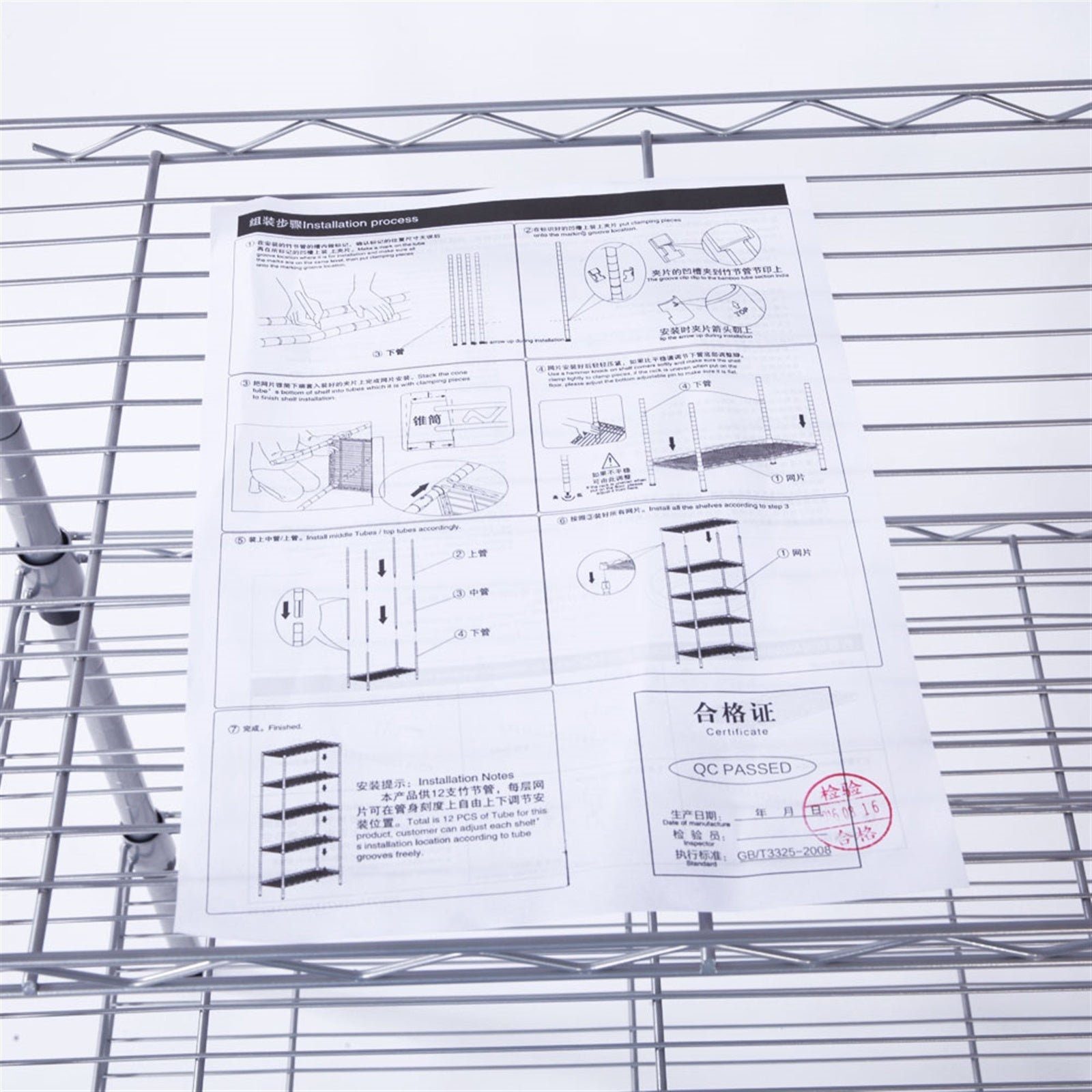 5-Shelf Adjustable Heavy Duty Storage Shelving Unit made of carbon steel, featuring adjustable shelves and legs, with a modern silver gray finish.