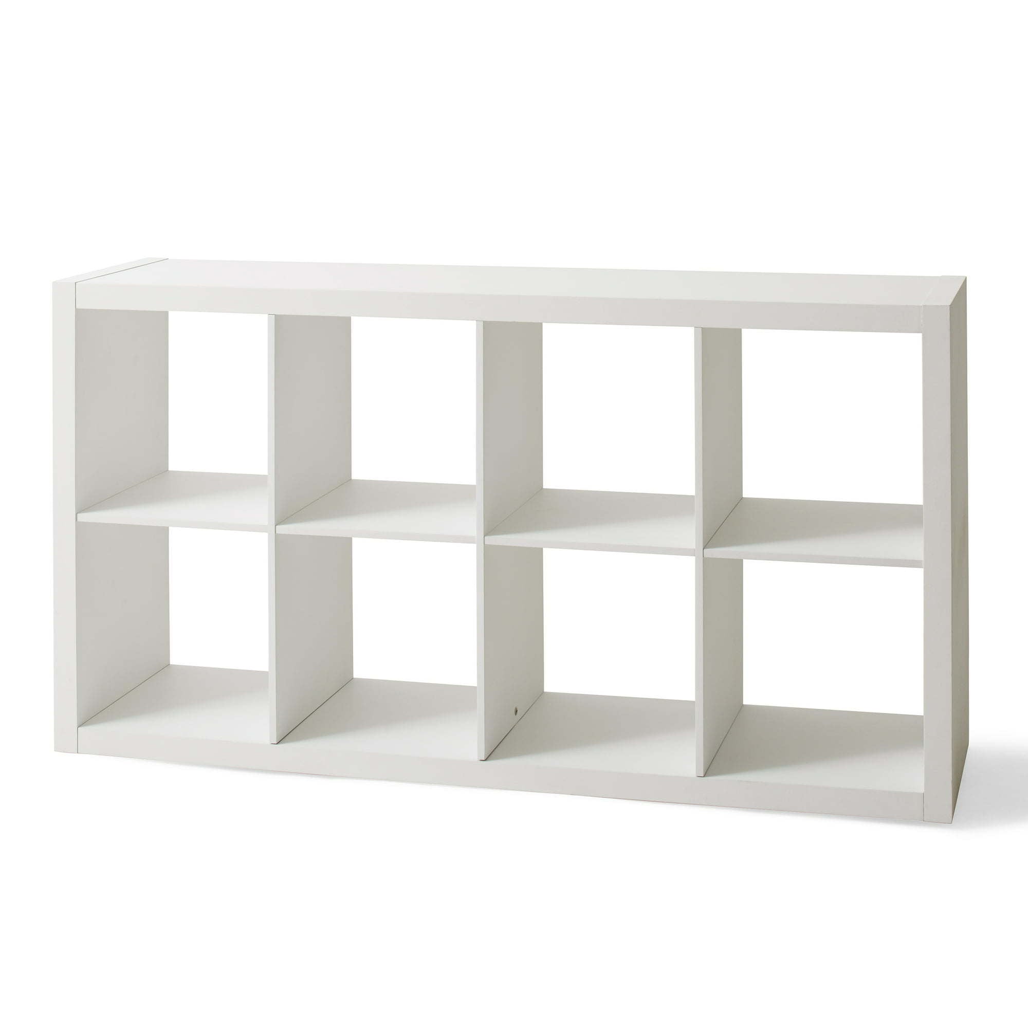 8-Cube Storage Organizer featuring eight compartments, open-back design, and sturdy construction in a stylish finish.