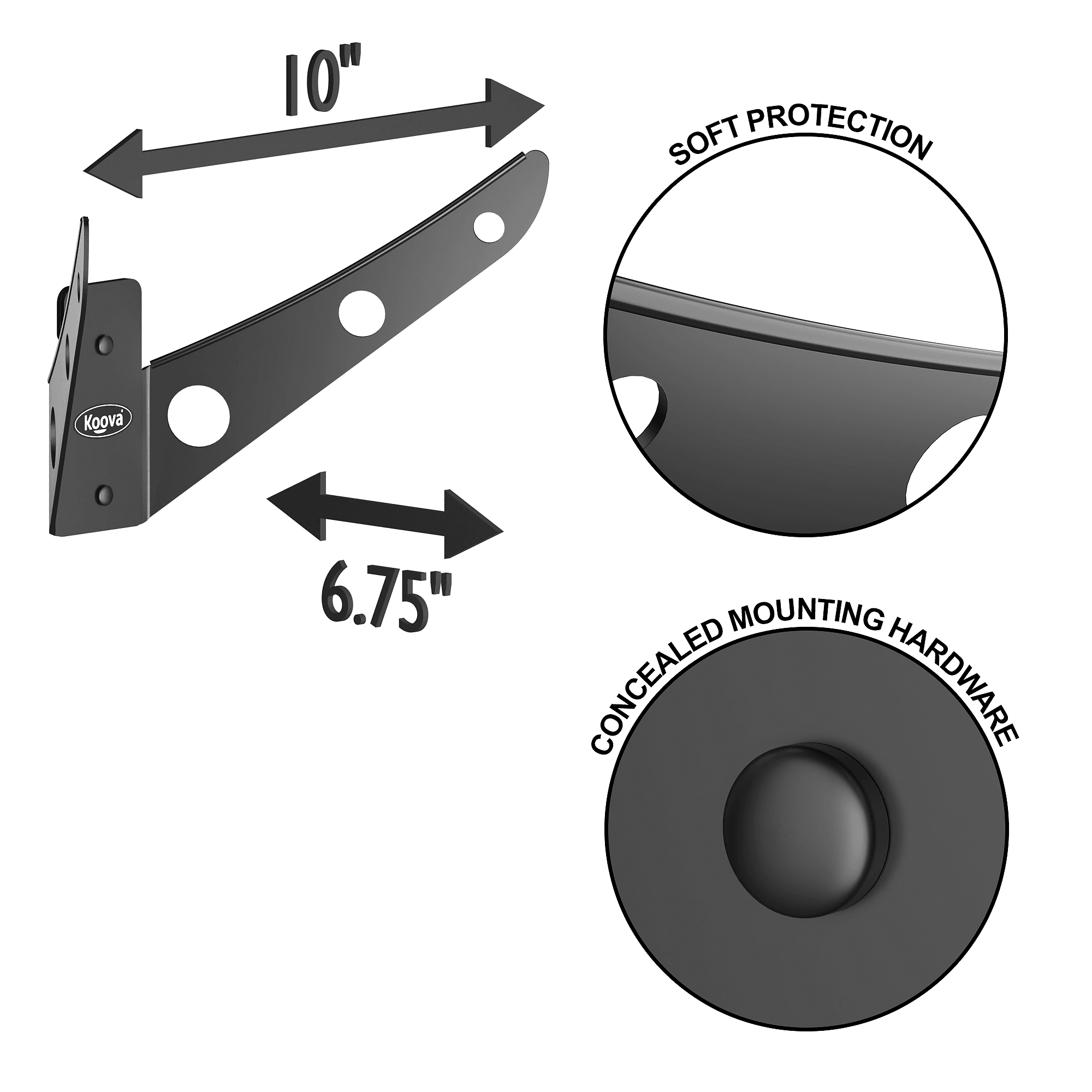 Wall-mounted skateboard rack holding 1 to 3 skateboards, showcasing durable powder-coated steel construction and stylish design.