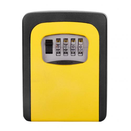 Wall Mounted 4 Digit Combination Password Code Lock, featuring a durable design and a secure 4-digit combination mechanism for key storage.