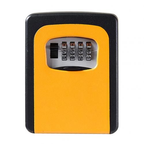 Wall Mounted 4 Digit Combination Password Code Lock, featuring a durable design and a secure 4-digit combination mechanism for key storage.