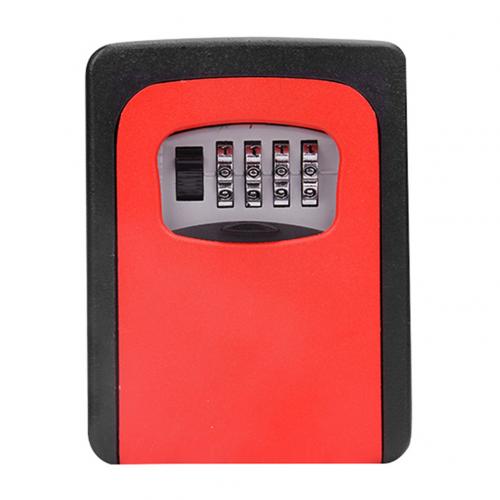 Wall Mounted 4 Digit Combination Password Code Lock, featuring a durable design and a secure 4-digit combination mechanism for key storage.