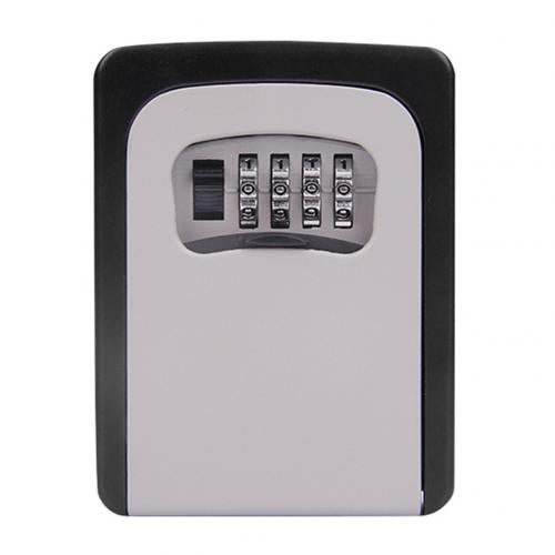 Wall Mounted 4 Digit Combination Password Code Lock, featuring a durable design and a secure 4-digit combination mechanism for key storage.