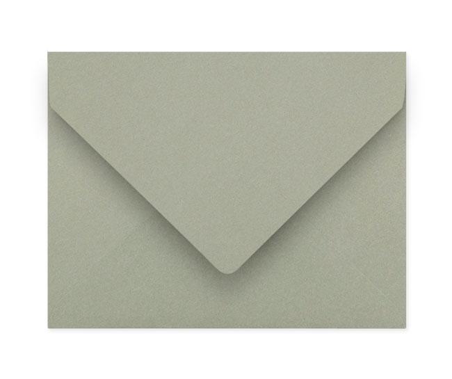 A box of 25 A2 Cement Envelopes with a soft texture, ideal for invitations and DIY projects.