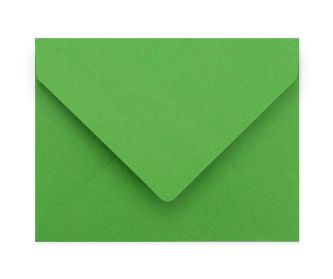 A2 Clover Envelopes in soft texture, perfect for invitations and cards, displayed in a box with vibrant colors.