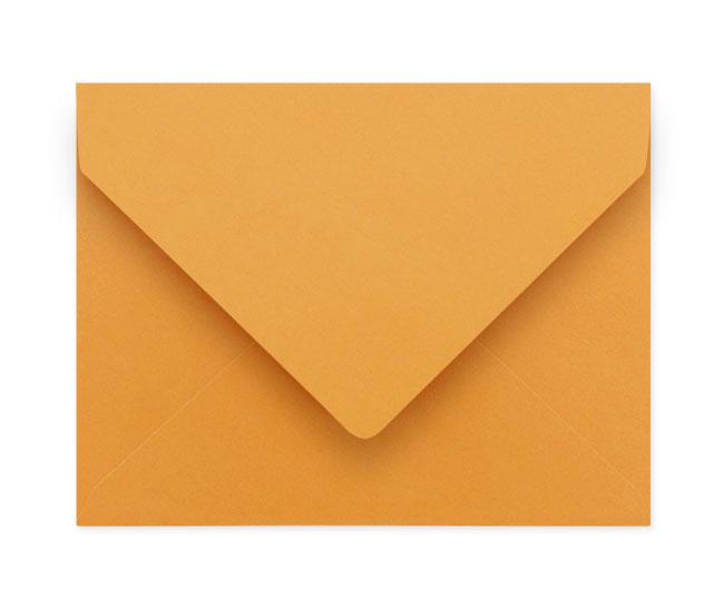 A box of A2 Poppy Envelopes featuring a soft texture, vibrant poppy color, and ideal size for invitations and cards.