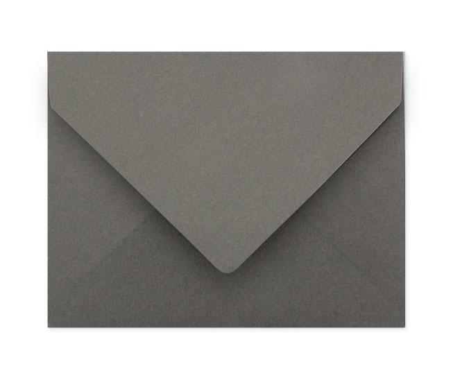 A2 Taupe Envelopes with soft texture, neatly stacked, showcasing their elegant design and color.