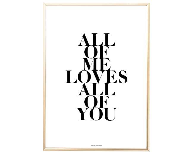 Art print titled 'All Of Me' showcasing vibrant colors and intricate details, perfect for framing.