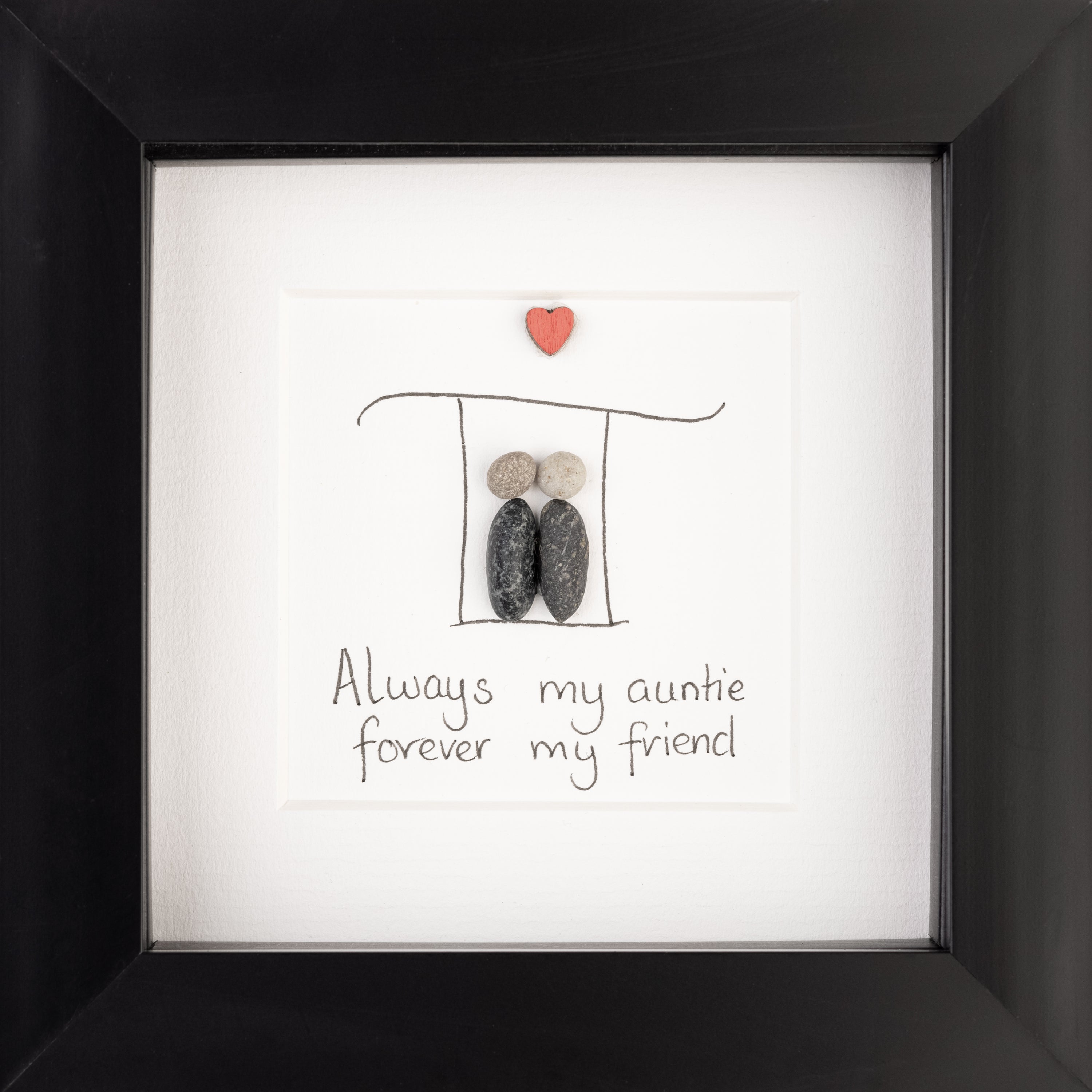 A beautifully designed gift titled 'Always My Auntie', showcasing heartfelt sentiments for a beloved aunt.