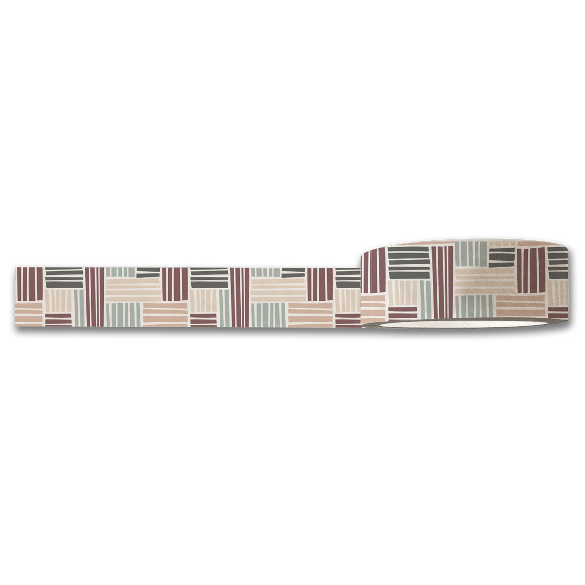 Basketweave Washi Tape in a stylish design, showcasing its texture and color.