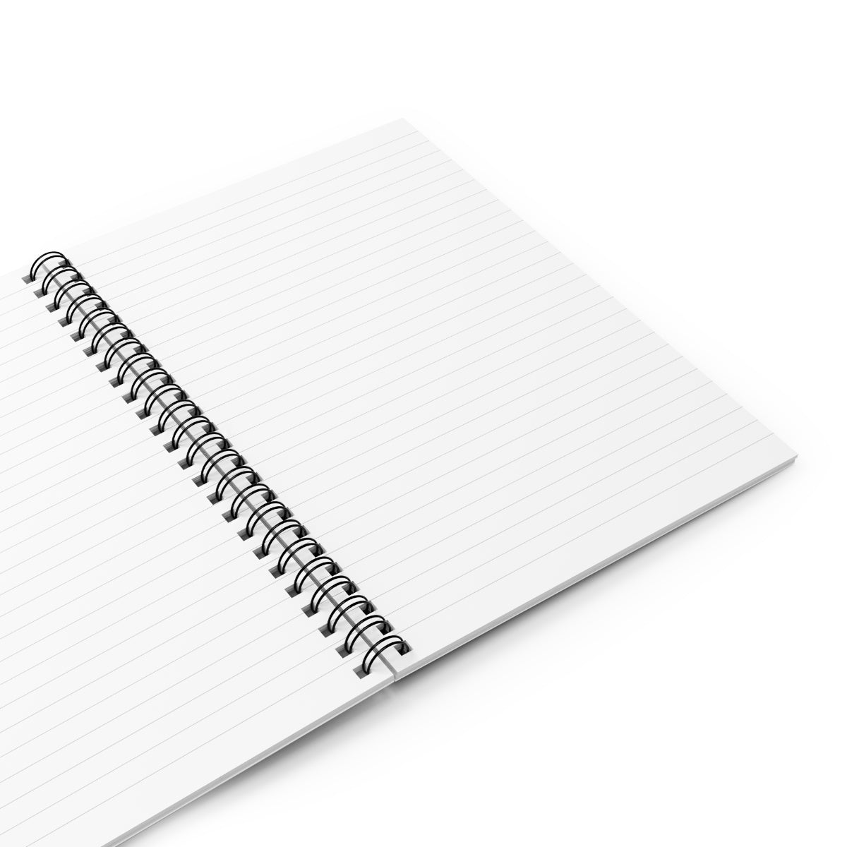 A humorous spiral notebook titled 'Corporate America Equals Fake As Fuck' with ruled line pages, perfect for office use.