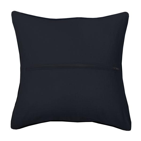 Cushion backs with zipper 9901 in black, designed for 40x40 cm cushion covers, showcasing a sleek and stylish appearance.