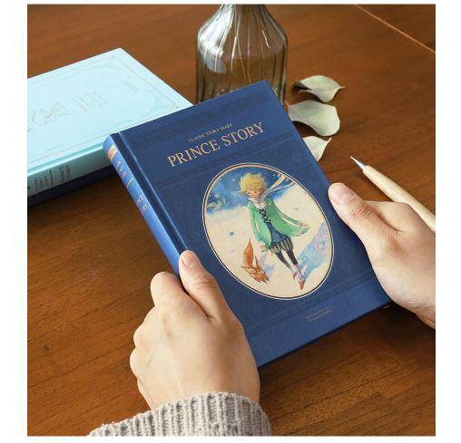 INDIGO Diary - Prince 2021 featuring a classic Korean design, undated planner with 192 pages, compact size for easy portability.