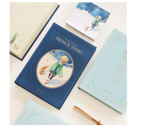 INDIGO Diary - Prince 2021 featuring a classic Korean design, undated planner with 192 pages, compact size for easy portability.