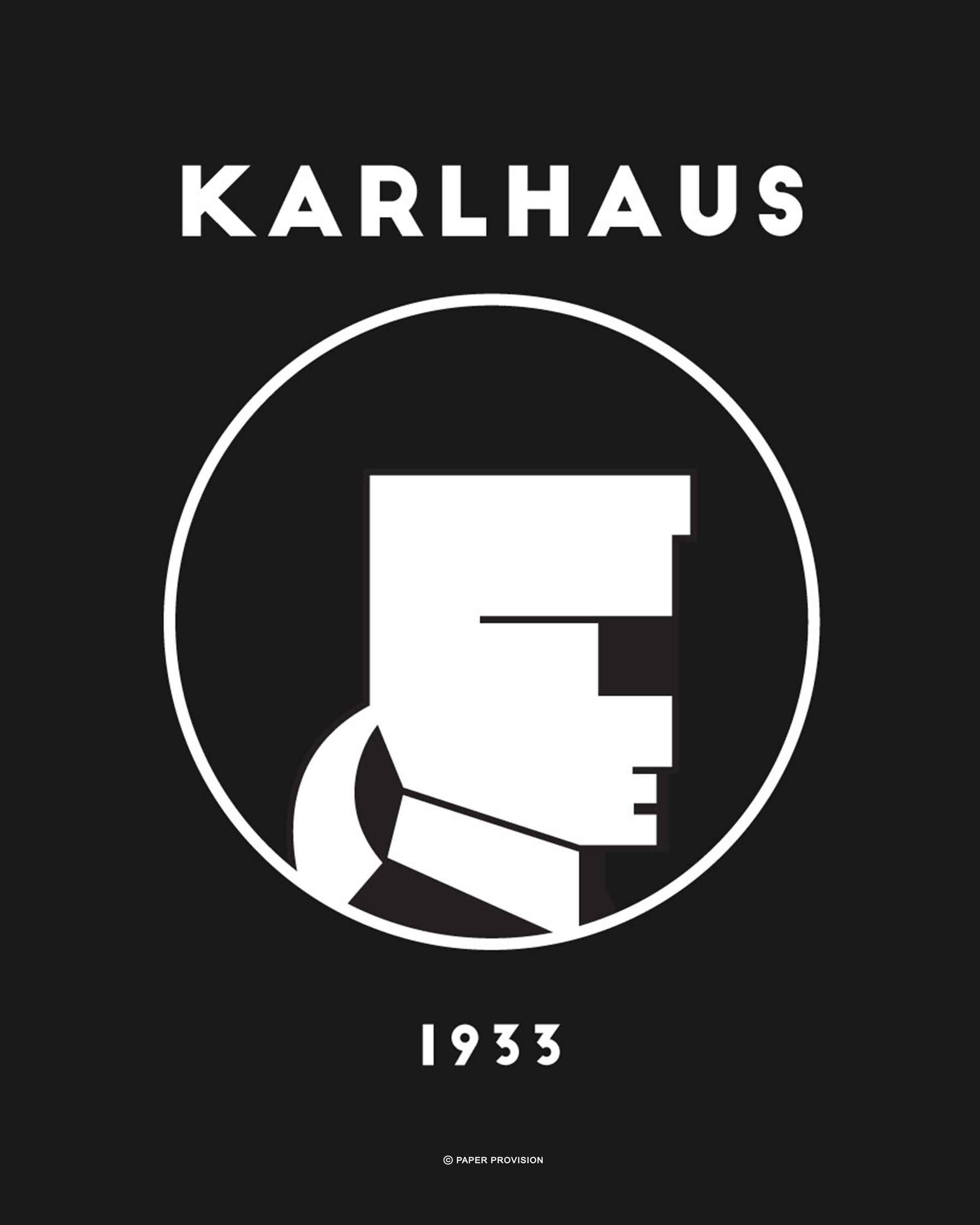 Karlhaus No 3 art print showcasing vibrant colors and intricate details, perfect for framing.