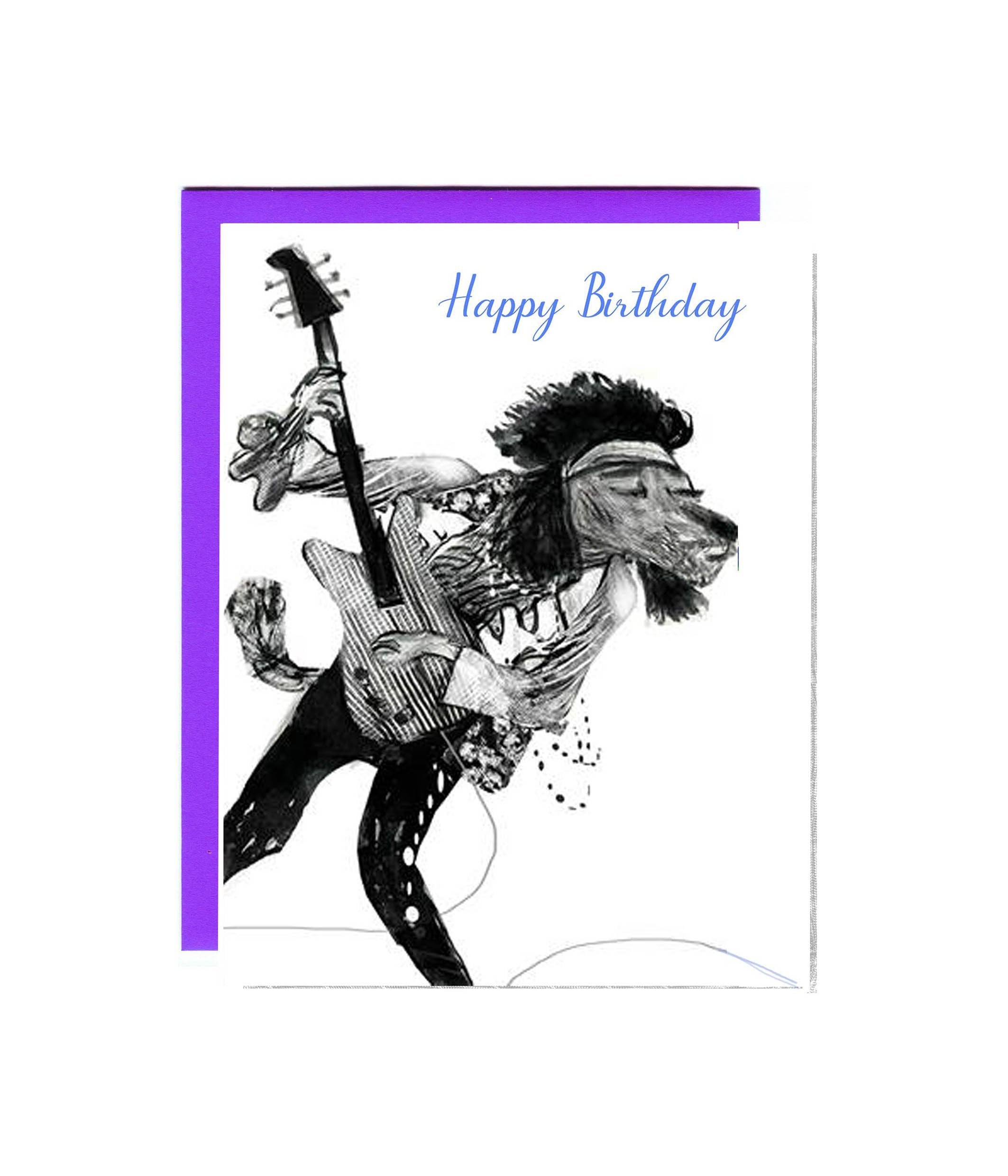 A set of 8 whimsical dog-themed birthday cards by John Littleboy, neatly packaged in a tidy box with matching envelopes.