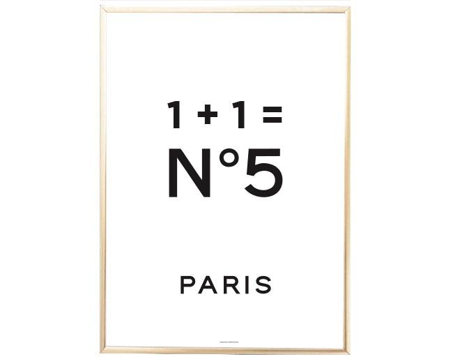 Math By Karl (Blanc) print showcasing modern design and vibrant colors on high-quality stock.