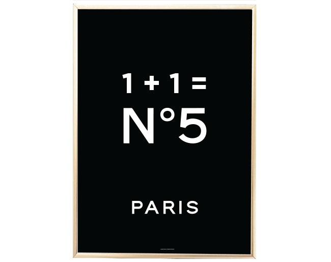 Math By Karl (Noir) art print featuring modern design on high-quality stock, suitable for framing.