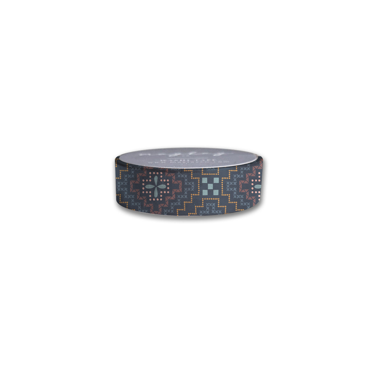 Colorful Needlepoint Washi Tape rolls displayed, showcasing various designs and patterns.