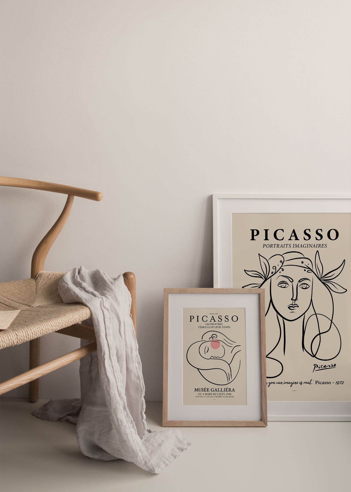 Art print of Picasso's War and Peace, showcasing vibrant colors and intricate details, perfect for home decor.