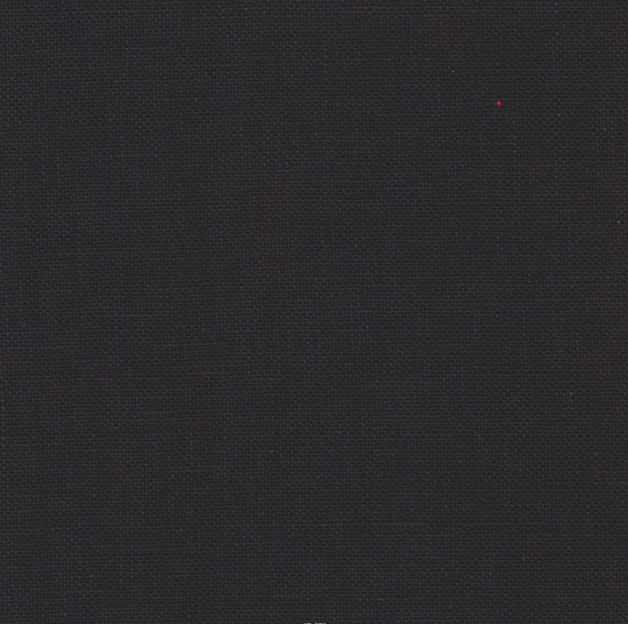 Precut Zweigart Cashel 28 count Black fabric, 100% linen, dimensions 48x68 cm, ideal for embroidery projects.