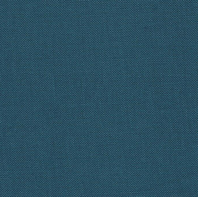 Precut Zweigart Cashel 28 count fabric in Moroccan Blue, showcasing its rich color and texture, ideal for embroidery projects.